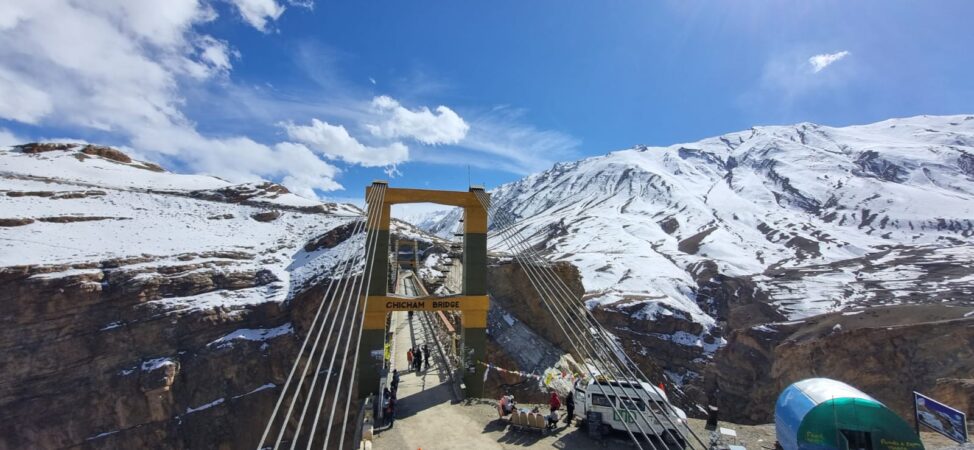 Chimcham bridge, Kaza, Spiti valley