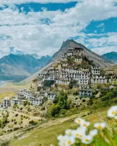 Key Monastry in Spiti Valley during summers