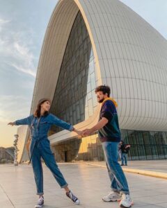 Couple in Baku